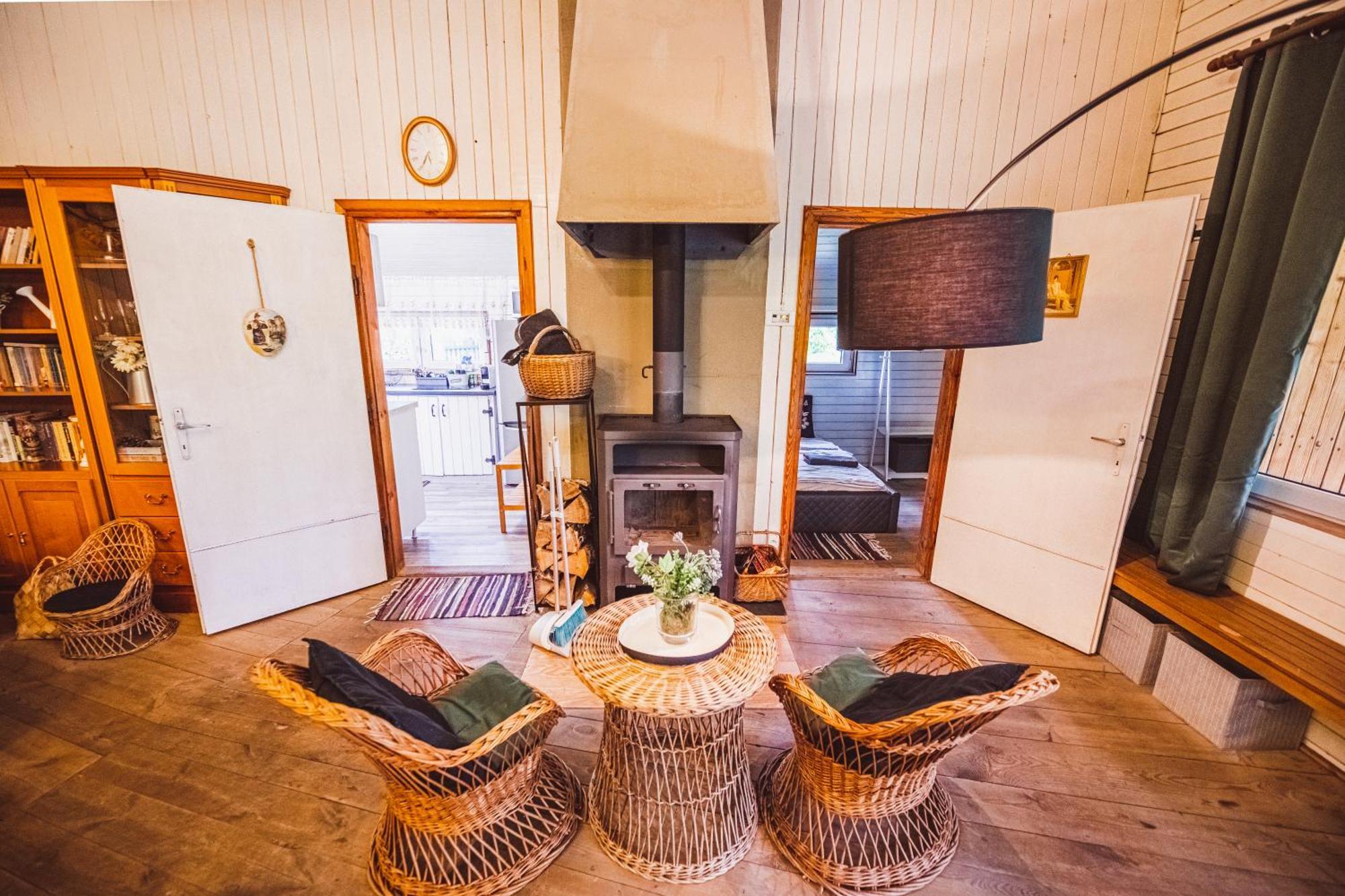 Cozy Nature Retreat With Patio Fireplace Garden Maciejowice Dış mekan fotoğraf