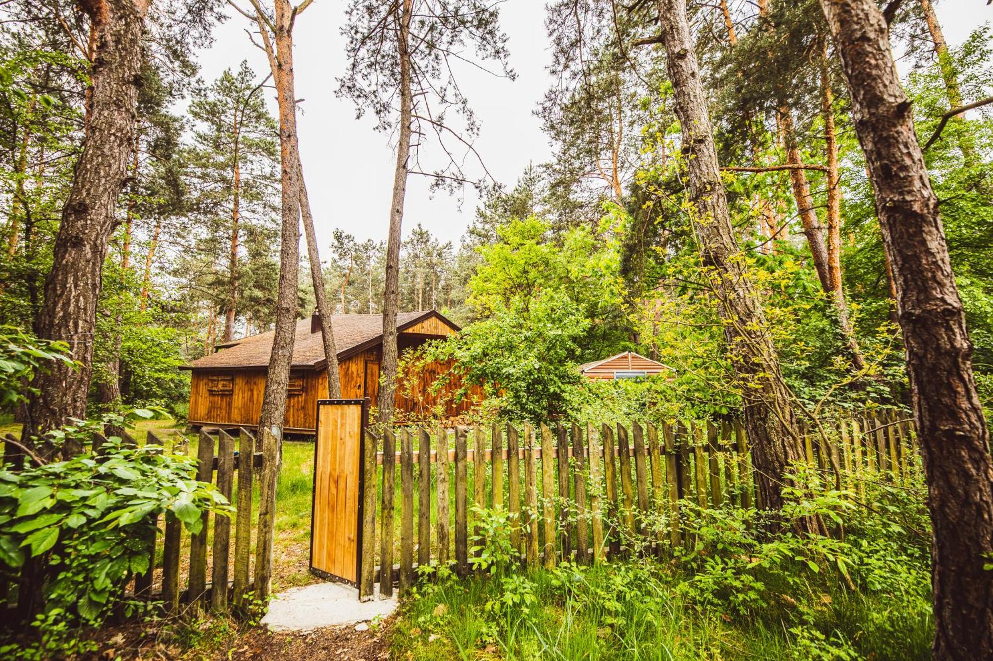 Cozy Nature Retreat With Patio Fireplace Garden Maciejowice Dış mekan fotoğraf