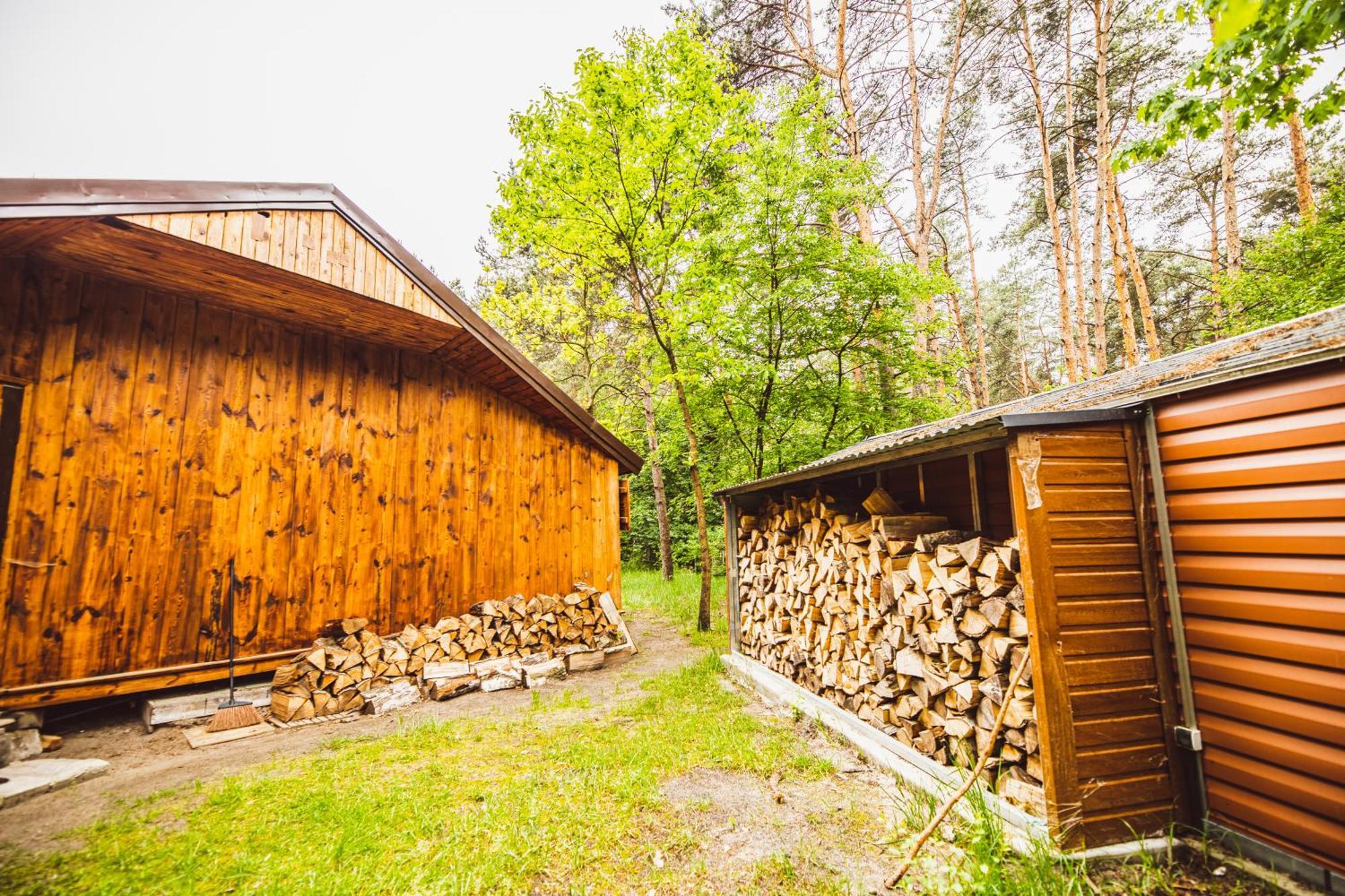 Cozy Nature Retreat With Patio Fireplace Garden Maciejowice Dış mekan fotoğraf